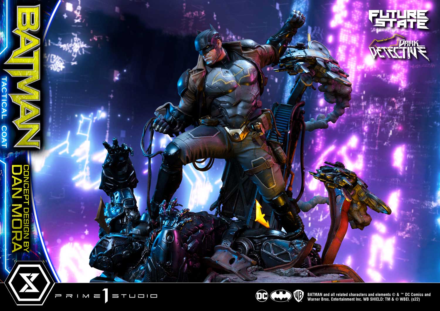 Batman Dark Detective Tactical Coat