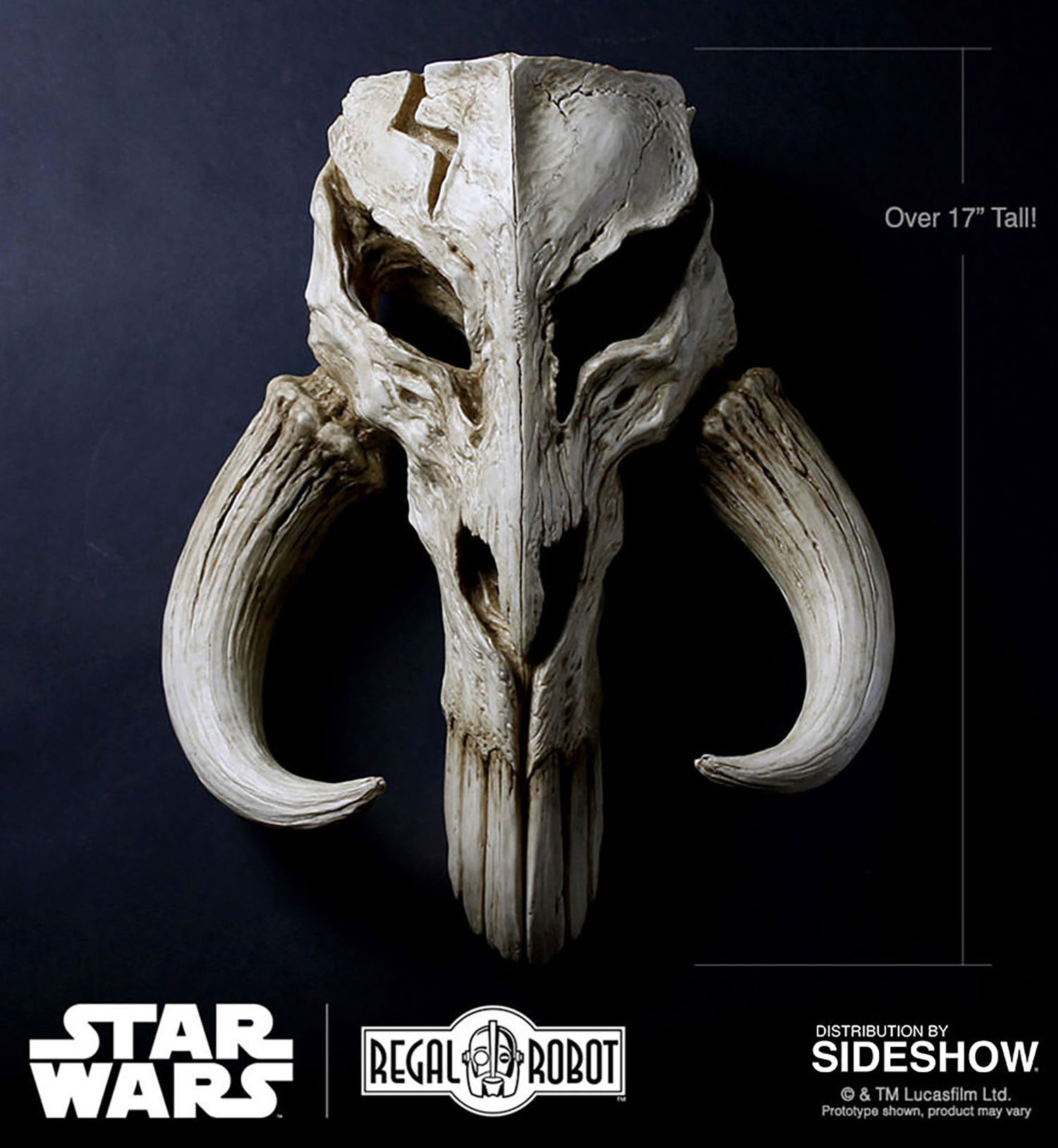 Mandalorian Skull Wall Decor