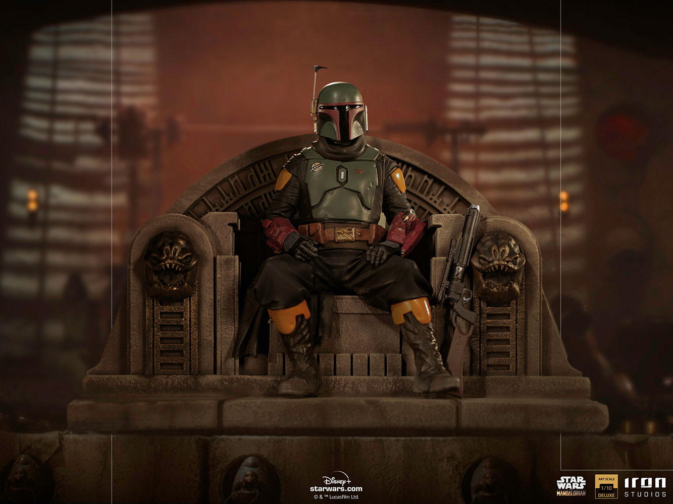 Boba Fett on Throne Deluxe