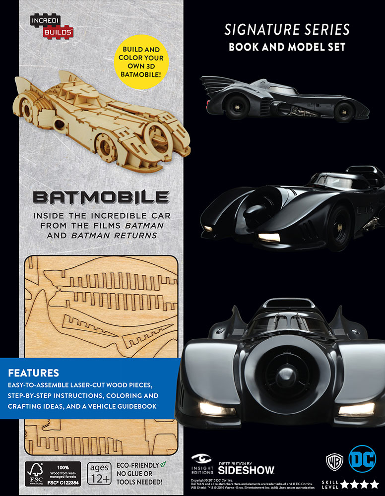 Batmobile Signature Series Model and Book