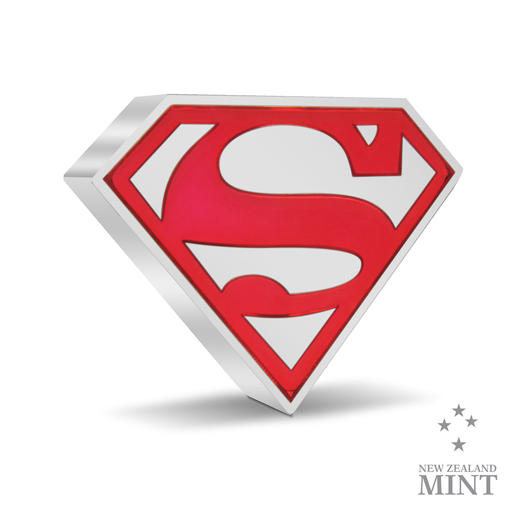 Superman Shield 1oz Silver Coin