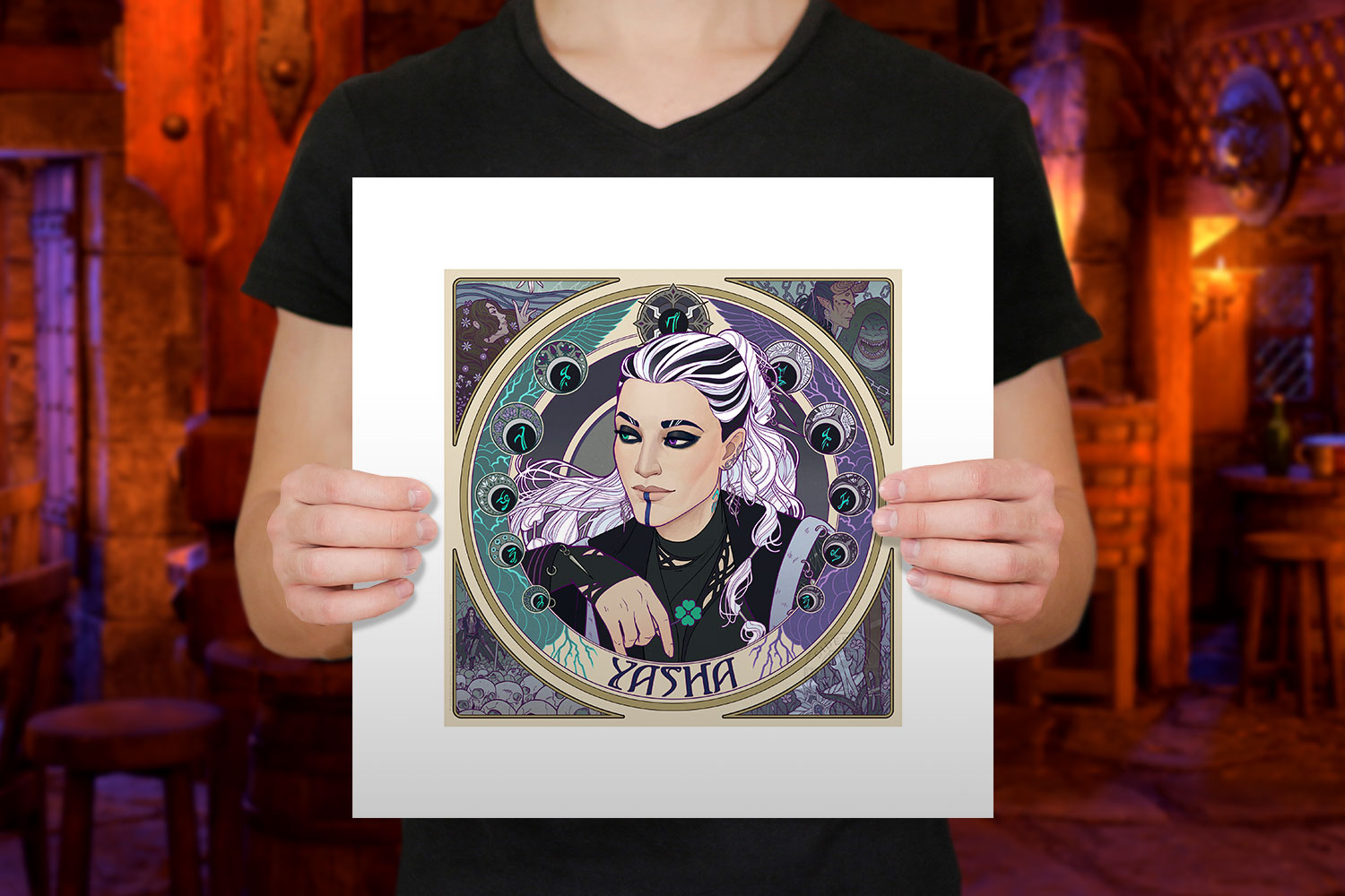 Mighty Nein Portrait Series: Yasha