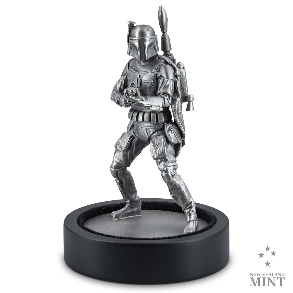 Boba Fett Silver Miniature