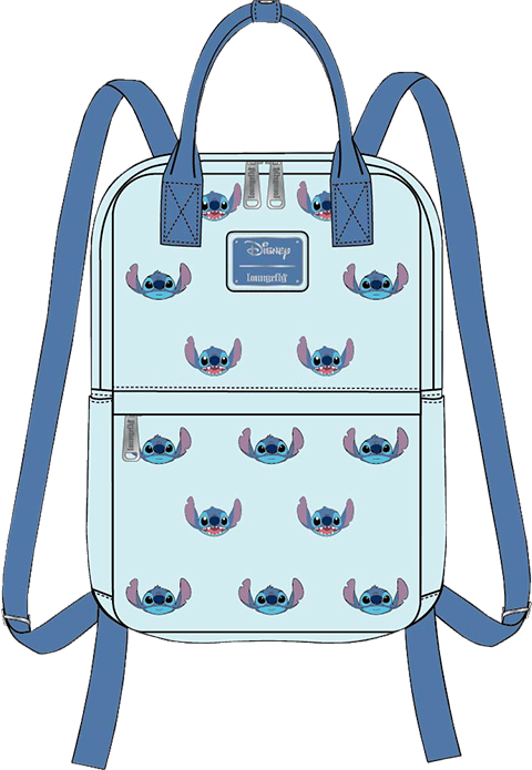 Stitch Canvas Mini Backpack