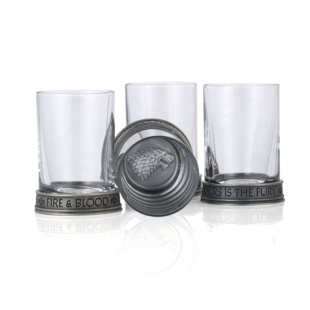 House Sigils Shot Glass Quartet