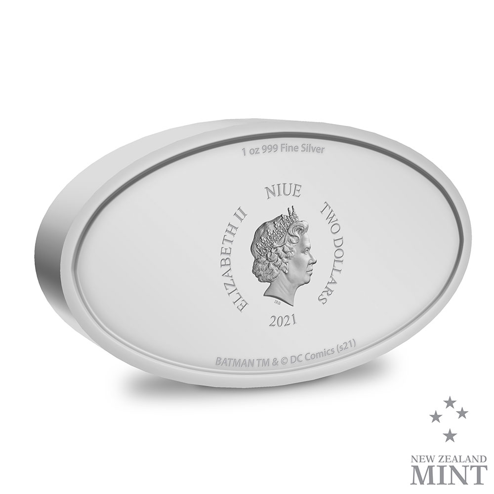 Batman Logo 1oz Silver Coin