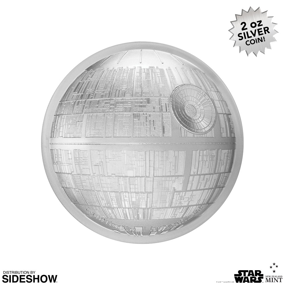 Death Star Silver Coin