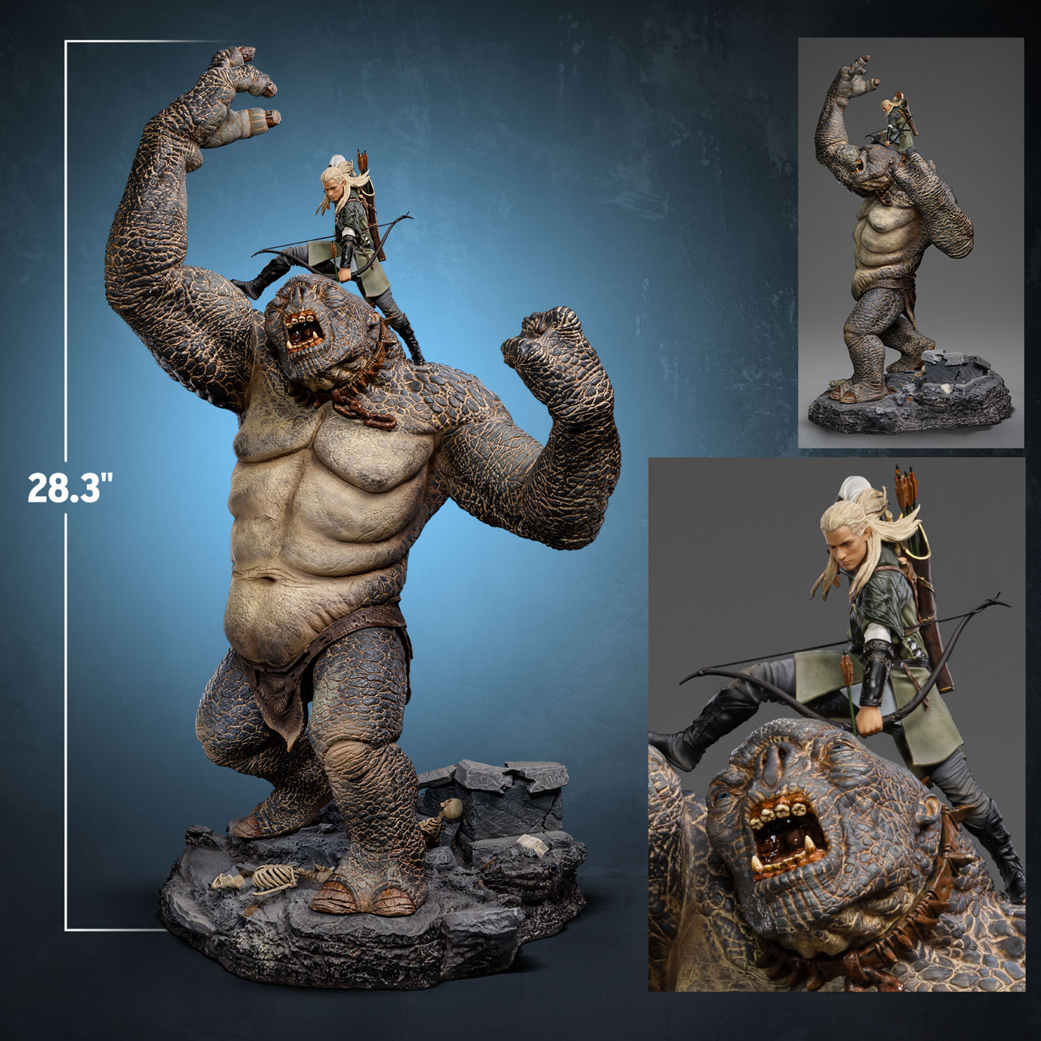 Cave Troll & Legolas