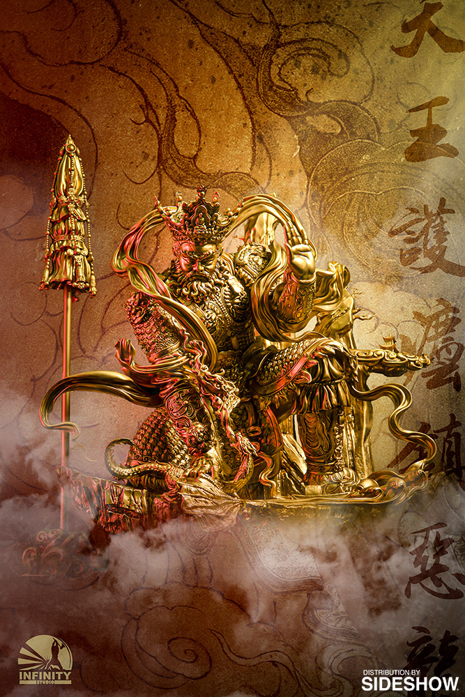 Guardian of Heaven Subdues the Evil Dragon (Gold)
