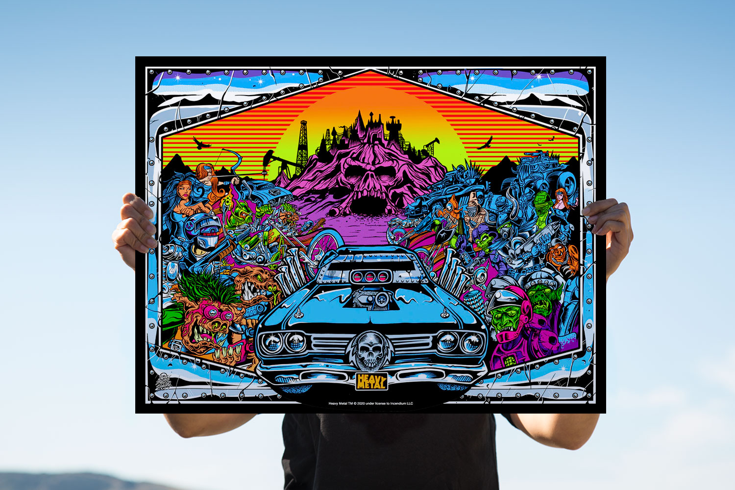 Heavy Metal ‘Burning Chrome’