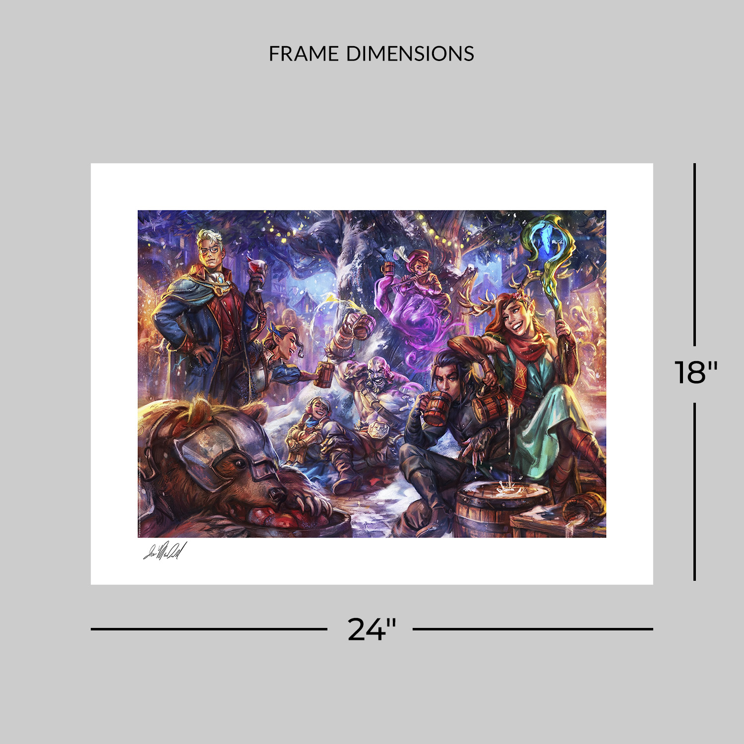 Vox Machina: Winter's Crest at Whitestone