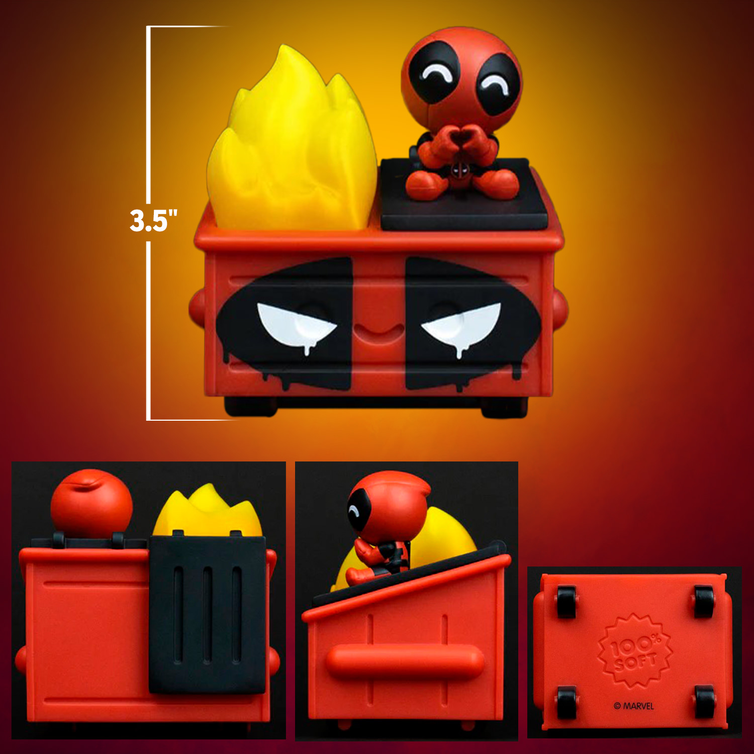 Deadpool Dumpster Fire