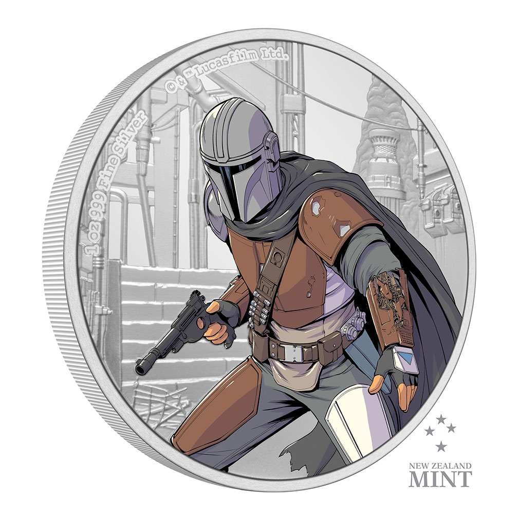 The Mandalorian 1oz Silver Coin