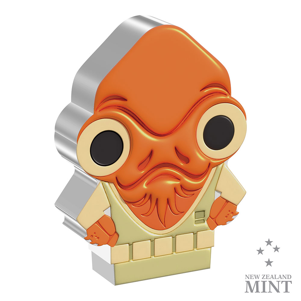 Admiral Ackbar 1oz Silver Coin