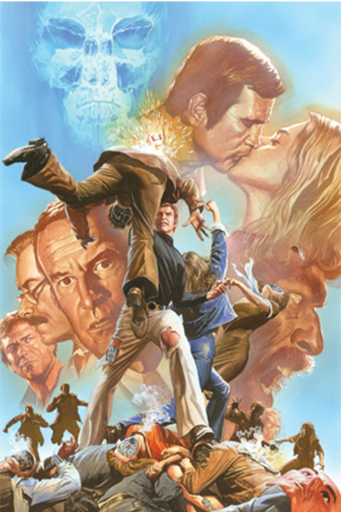 The Six Million Dollar Man #6 Alex Ross Virgin Art Ultra Limited Variant