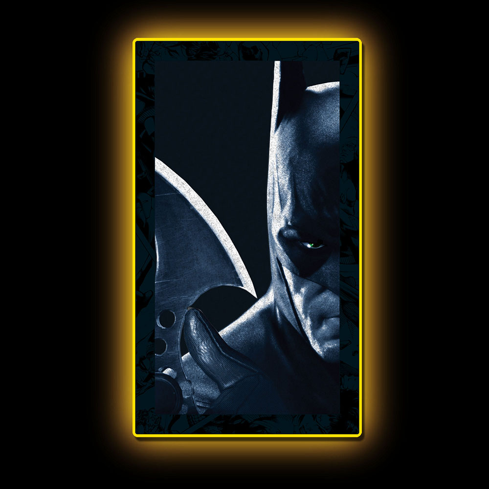 Batman Arkham City Batarang LED Mini-Poster Light