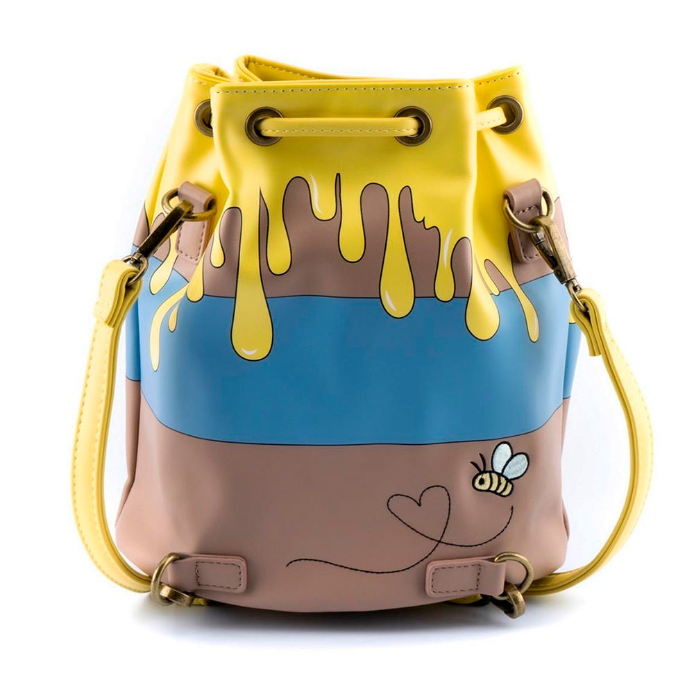 Winnie The Pooh 95TH Anniversary Honeypot Convertible Bucket Backpack