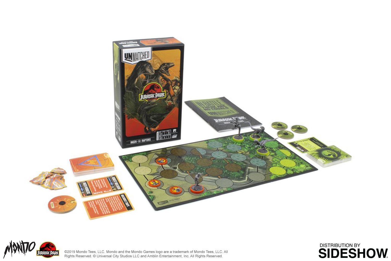 Unmatched: Jurassic Park - InGen VS Raptors