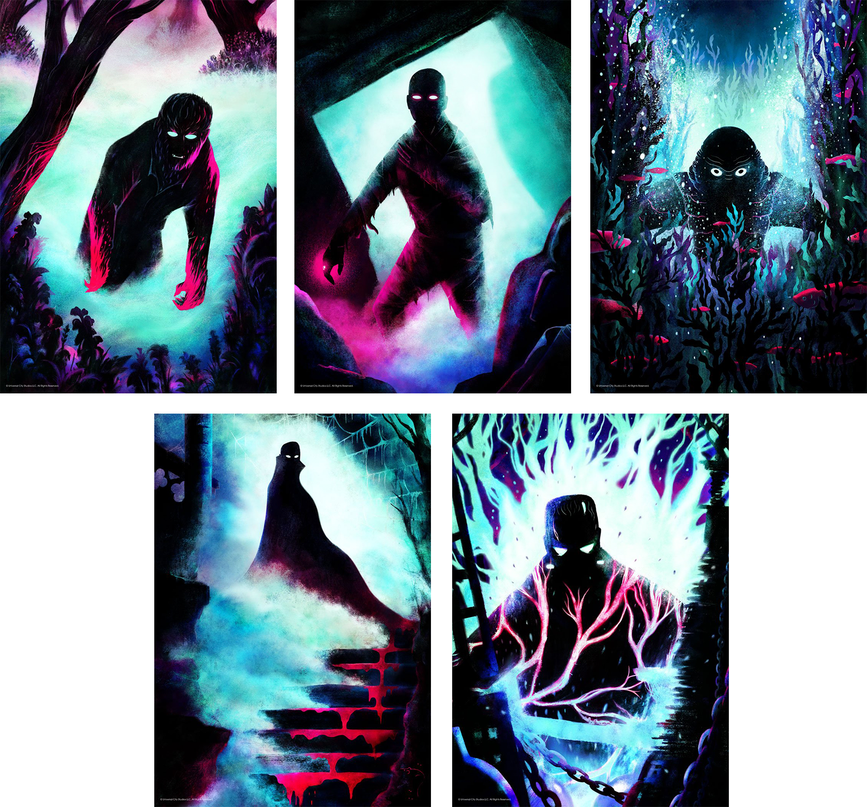 Universal Monsters Set