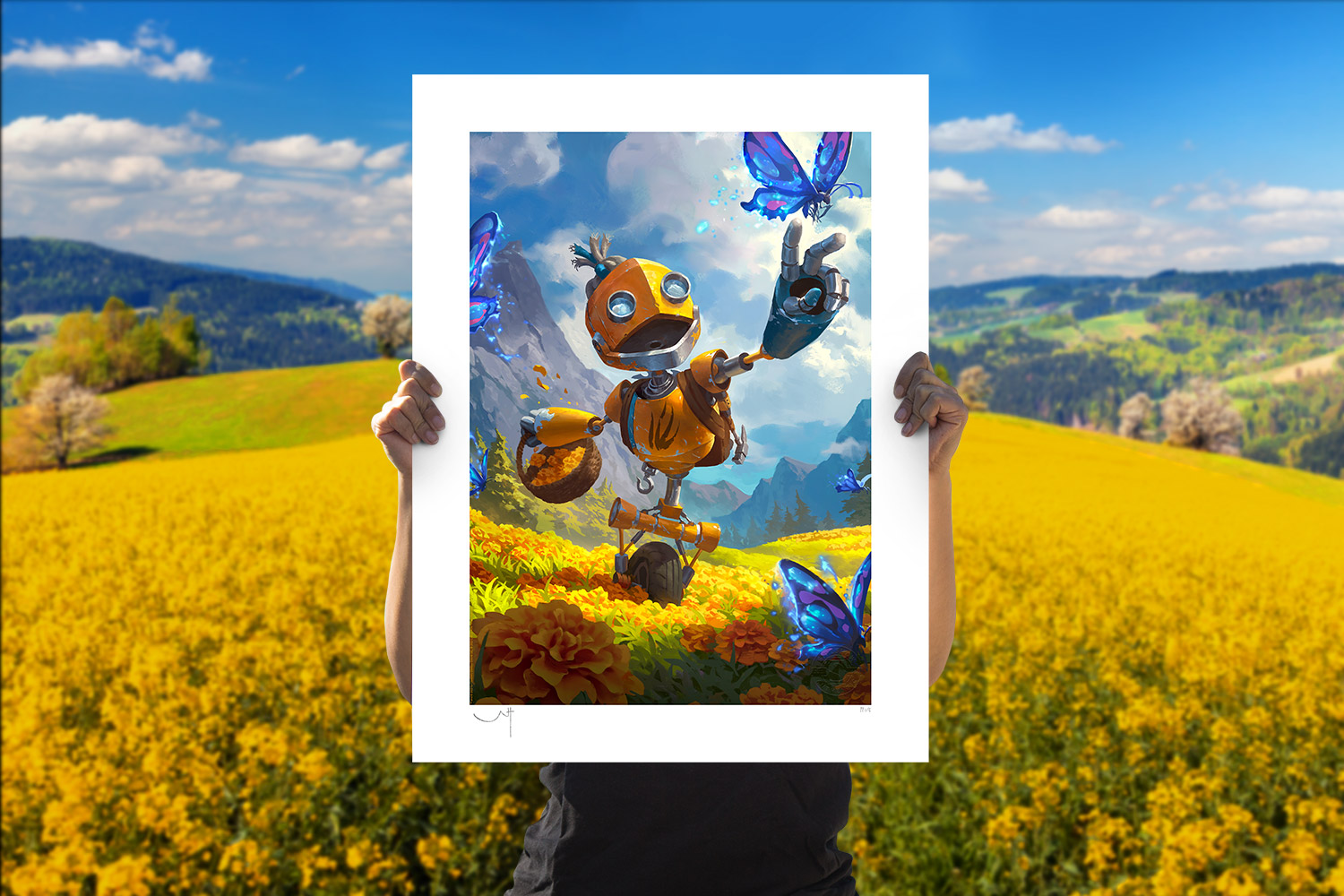 Fresh Cut Grass: Smiley Day!