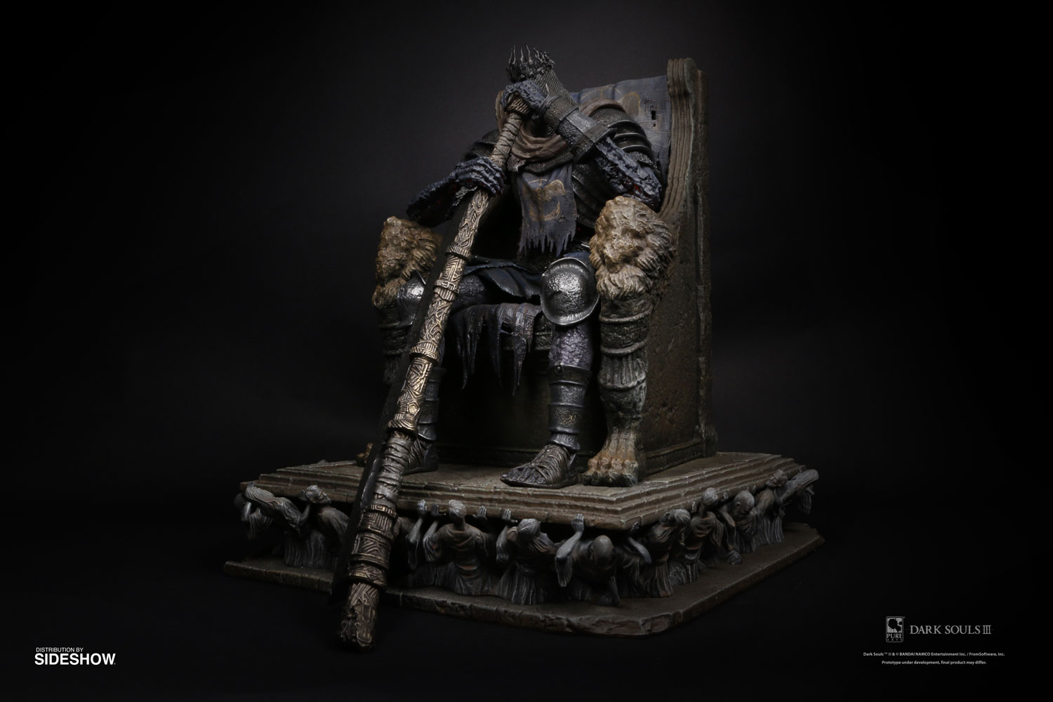 Yhorm on Throne