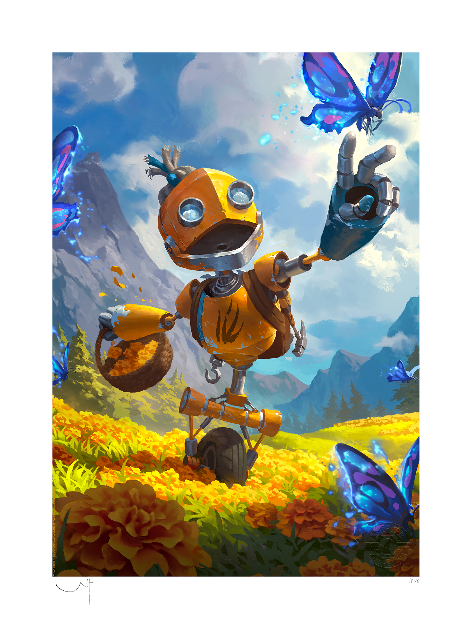 Fresh Cut Grass: Smiley Day!