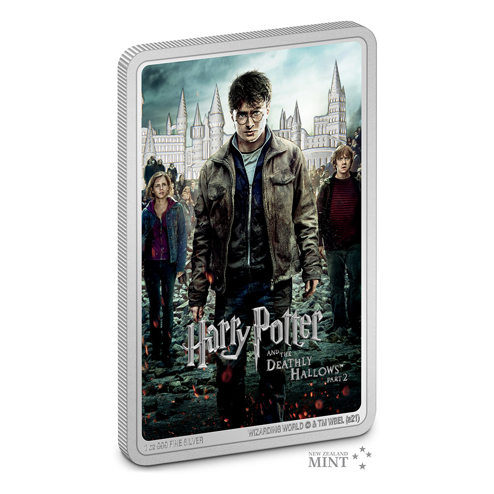 Harry Potter and the Deathly Hallows Part 2 1oz Silver Coin