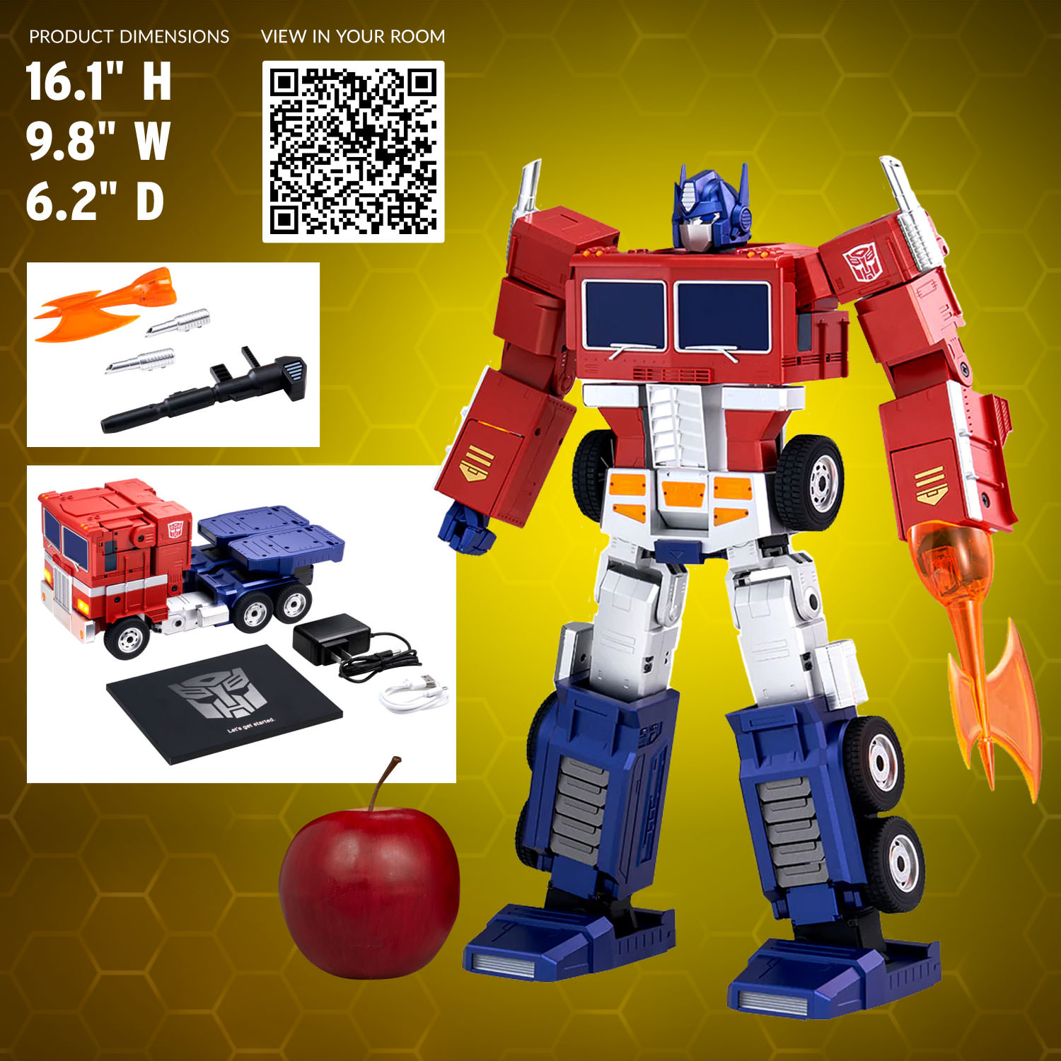 Optimus Prime G1 Elite Robot