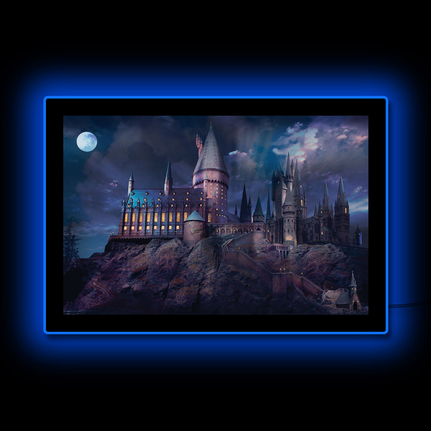Harry Potter Hogwarts LED Mini Poster