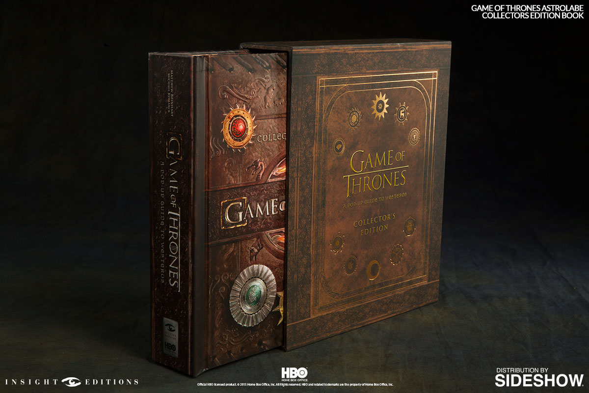 Game of Thrones Astrolabe with Game of Thrones A Pop-Up Guide to Westeros Collectors Edition