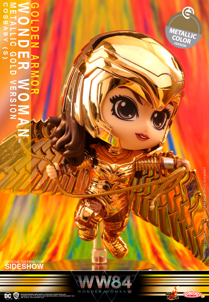 Golden Armor Wonder Woman (Metallic Gold Version)