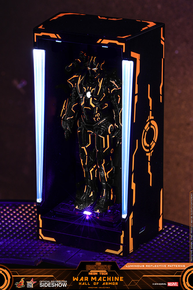 Neon Tech War Machine Hall of Armor