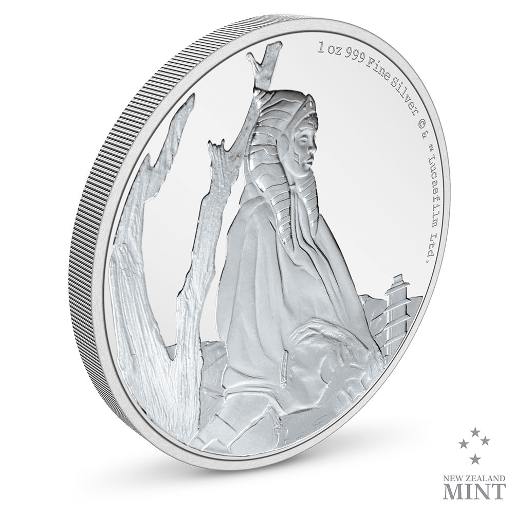 Ahsoka Tano 1oz Silver Coin
