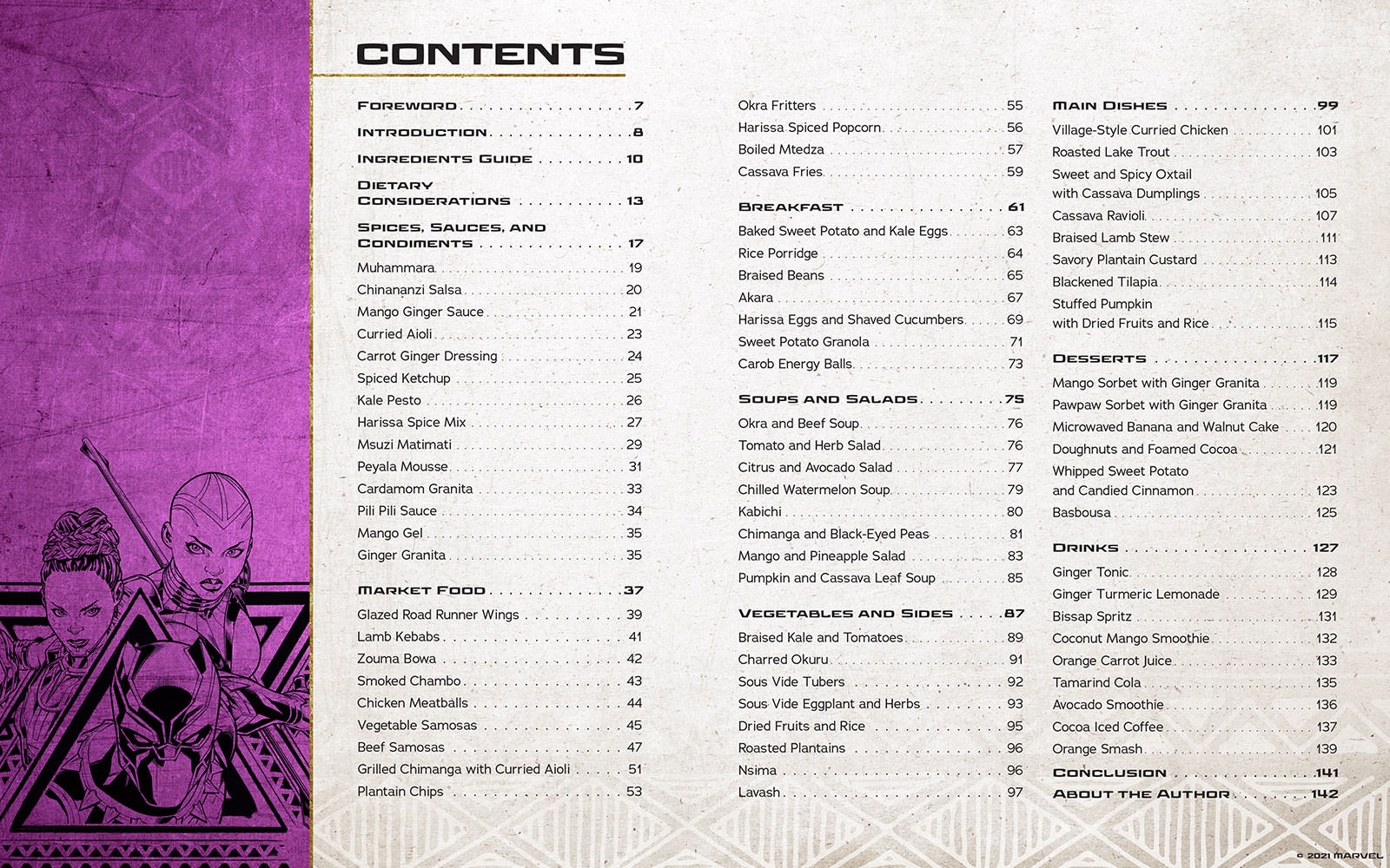 Marvel's Black Panther: The Official Wakanda Cookbook