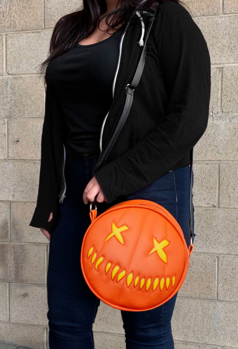 Sam O Lantern (Yellow) Lit Purse