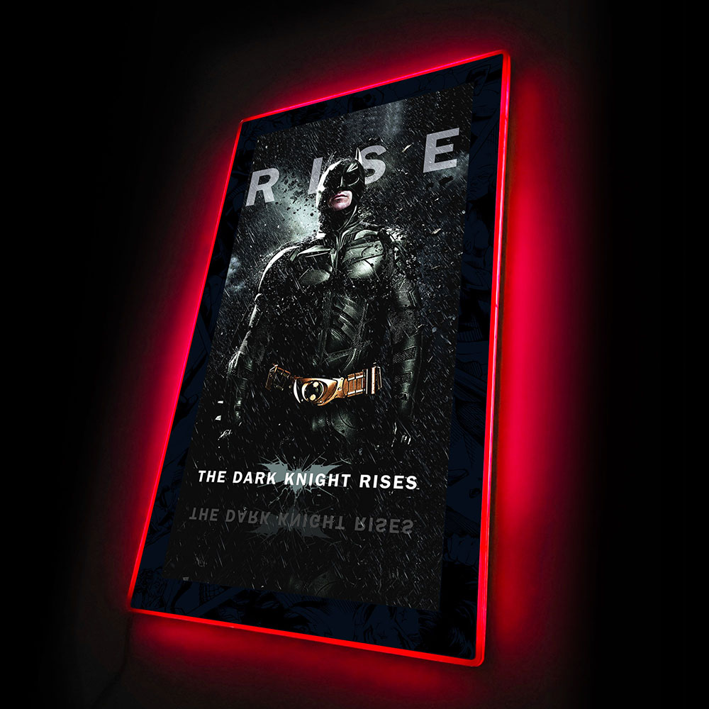 The Dark Knight Rises (01) LED Mini-Poster Light