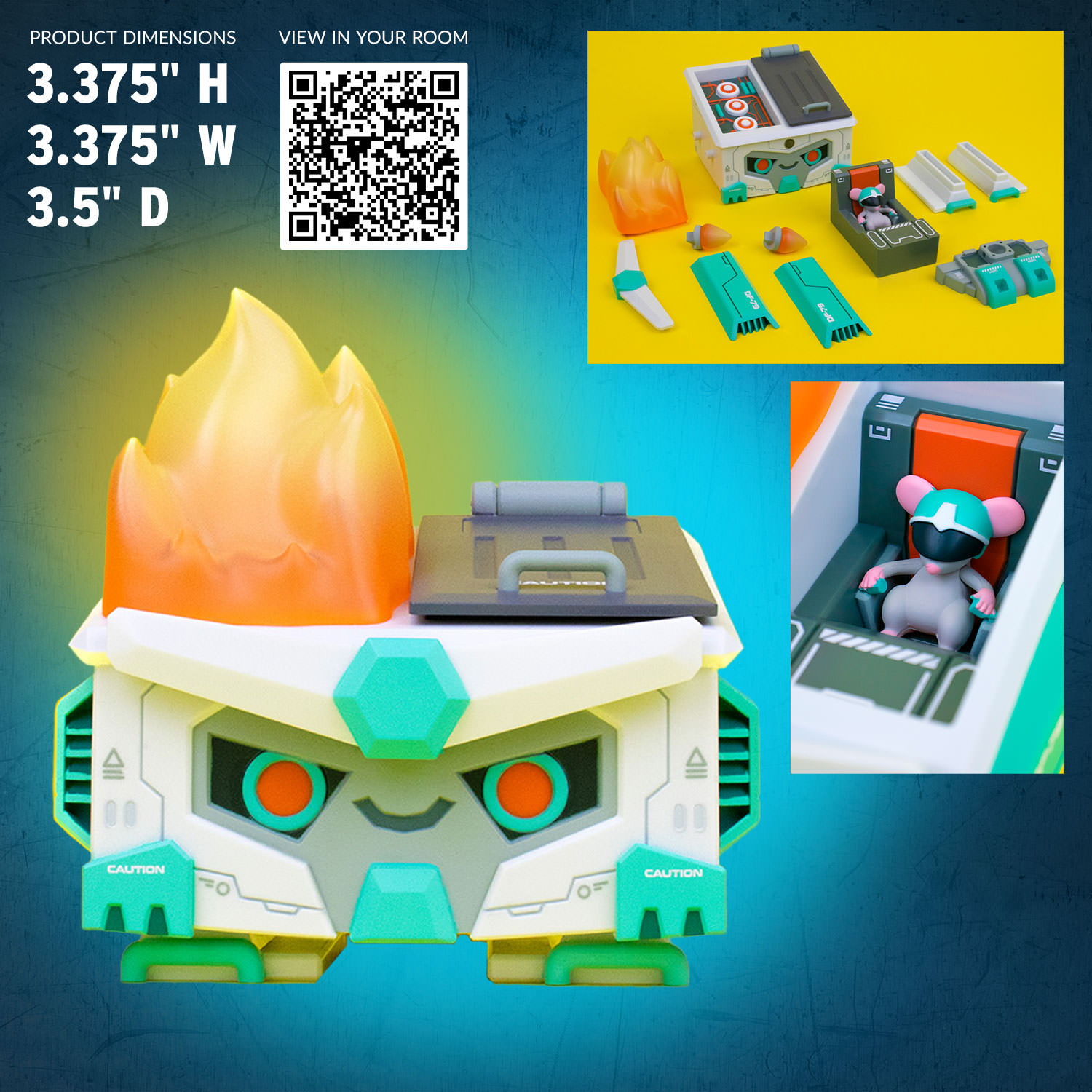 Mecha Dumpster Fire DF-79