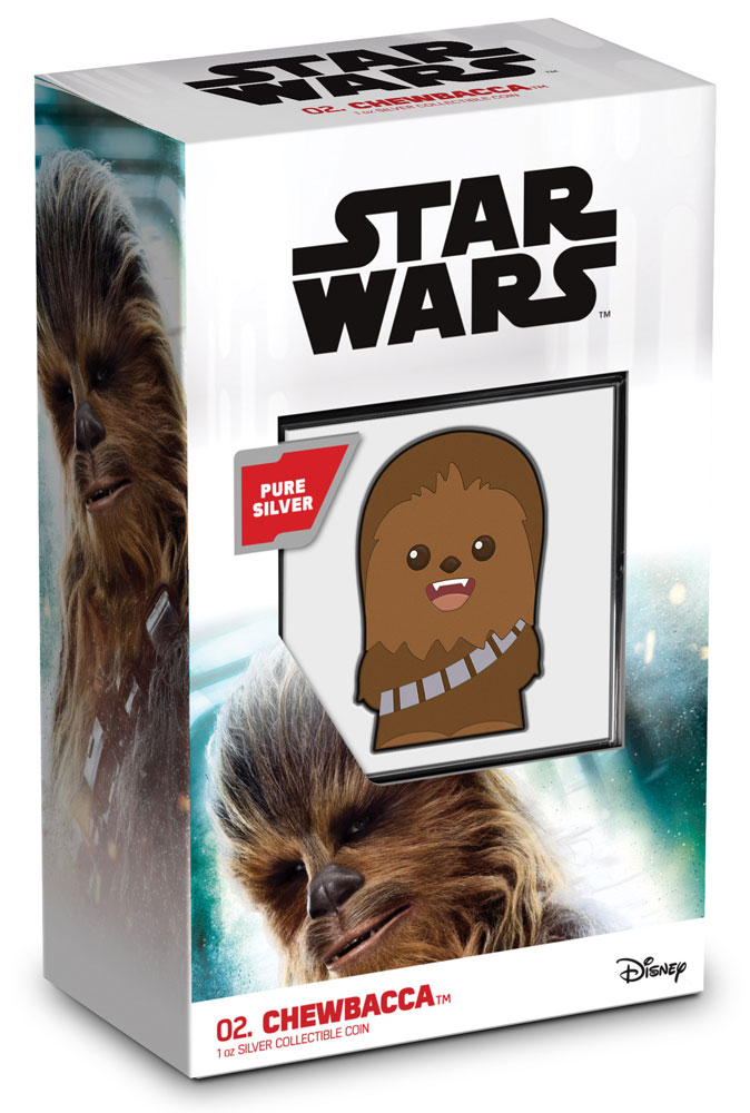 Chewbacca 1oz Silver Coin