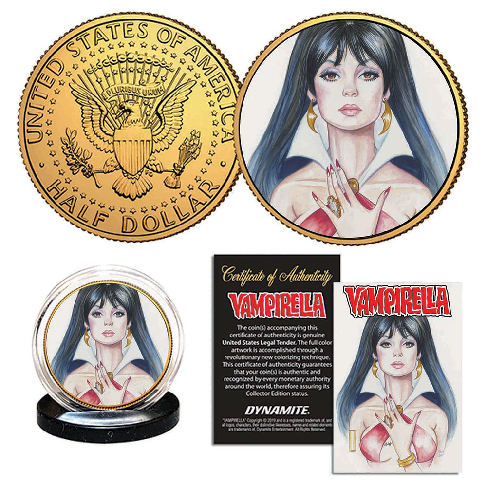 Vampirella (Holly Golightly) Gold Coin