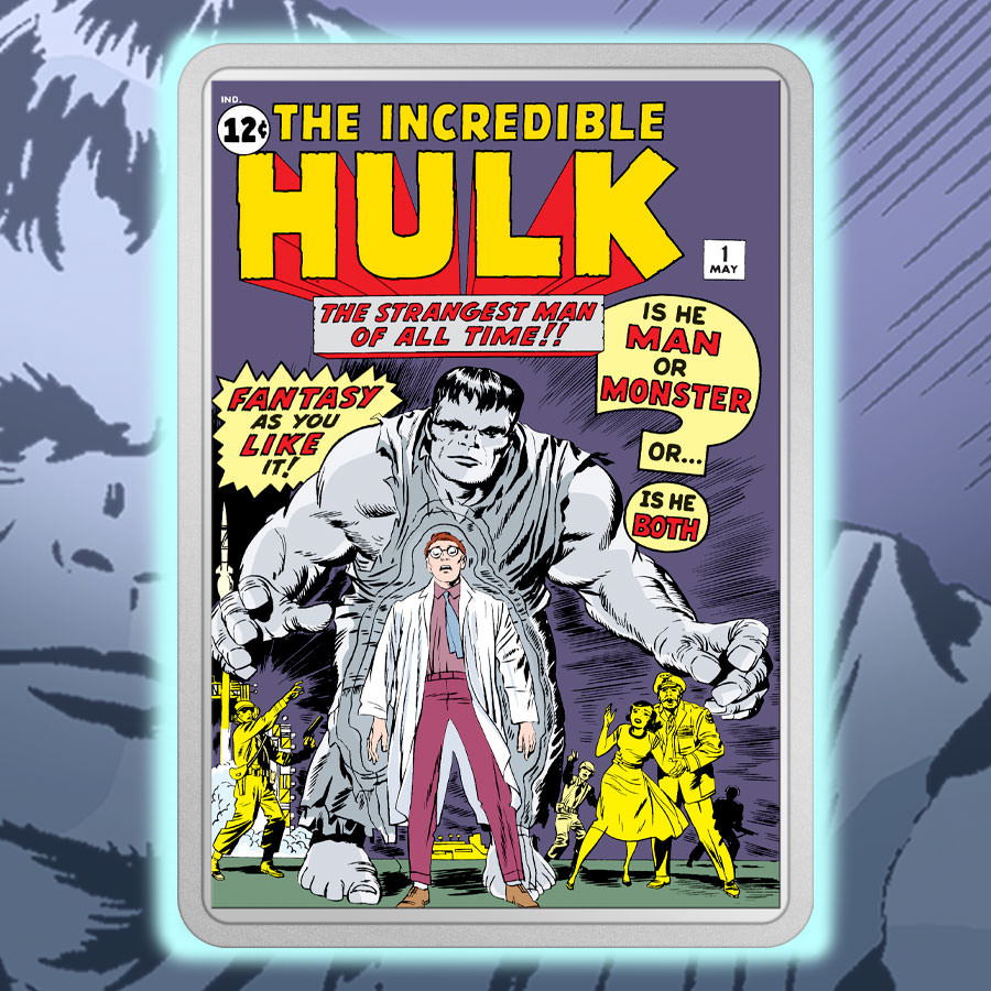 The Incredible Hulk #1 2oz Silver Coin