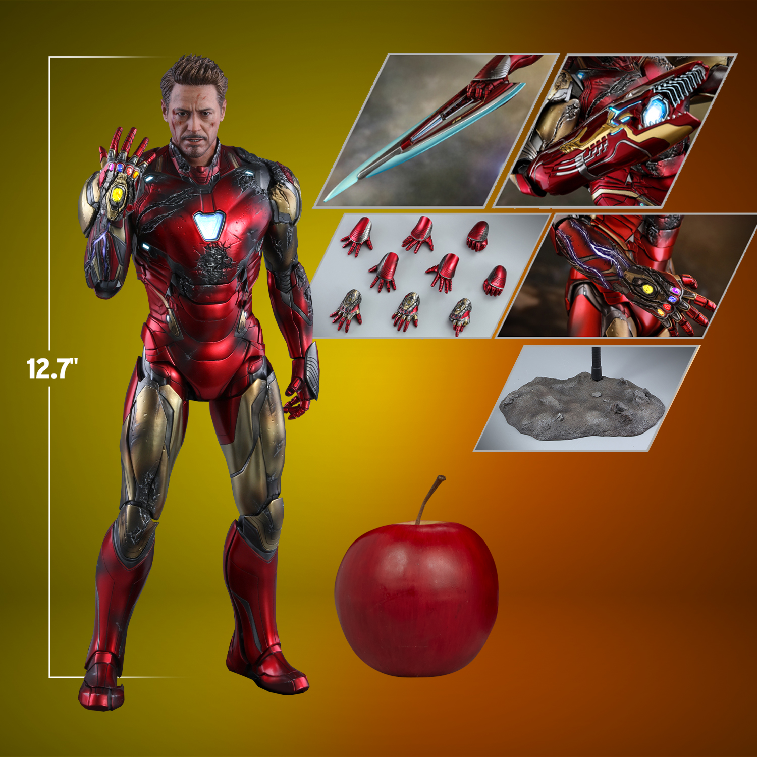 Iron Man Mark LXXXV (Battle Damaged Version)