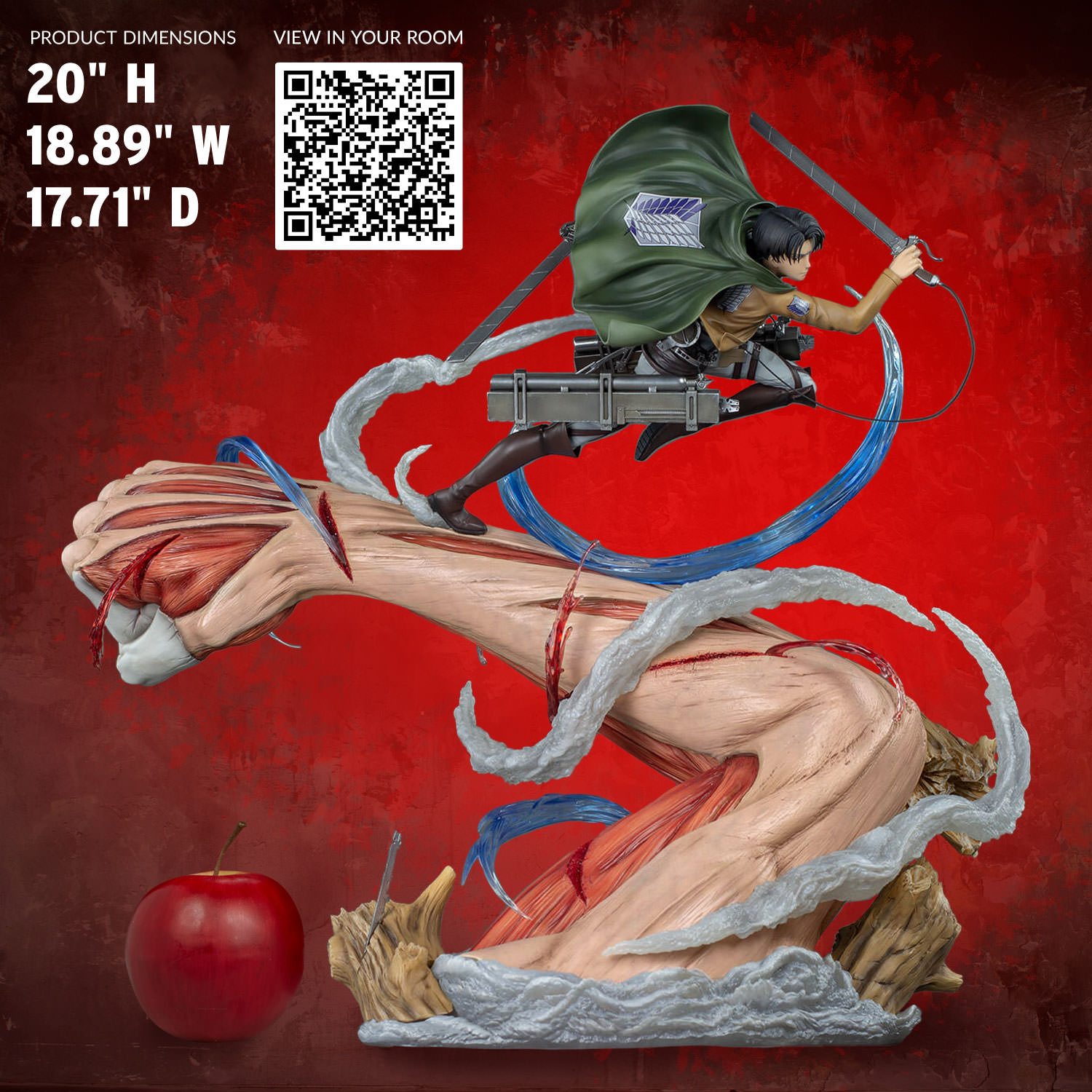 Levi vs Female Titan