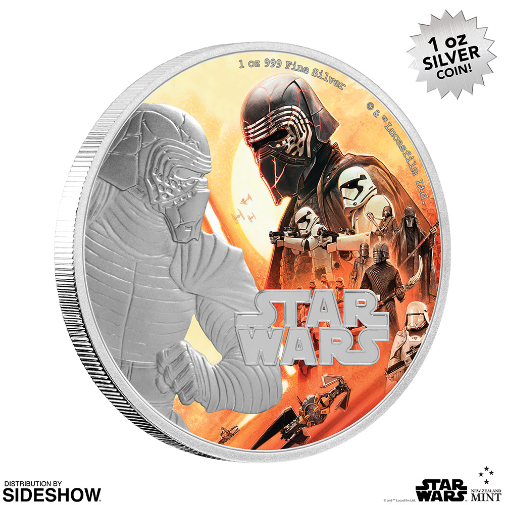 Kylo Ren Silver Coin