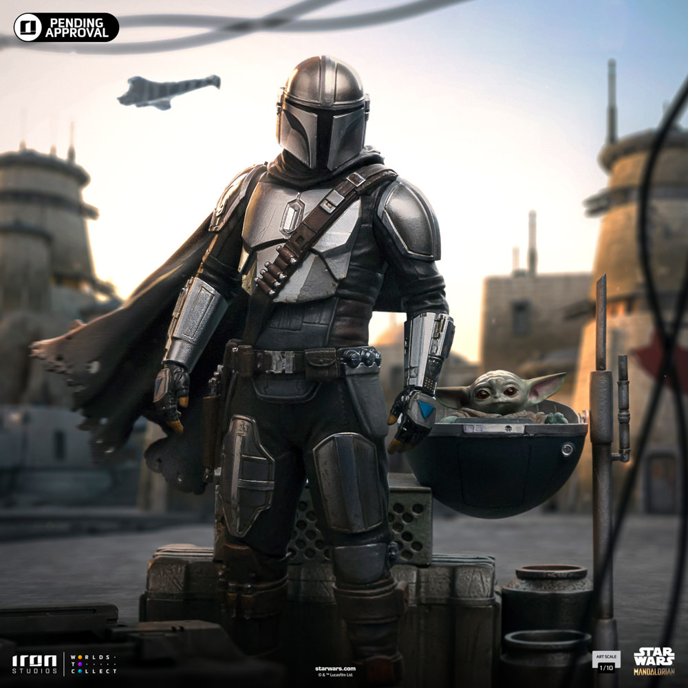 Din Djarin and Din Grogu