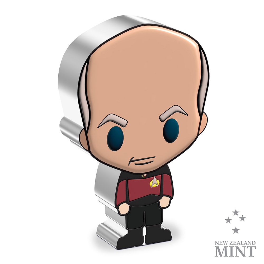 Jean-Luc Picard 1oz Silver Coin