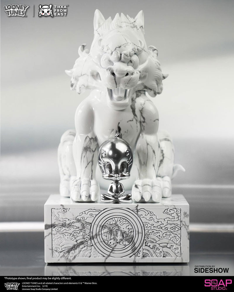 Sylvester and Tweety White Marble