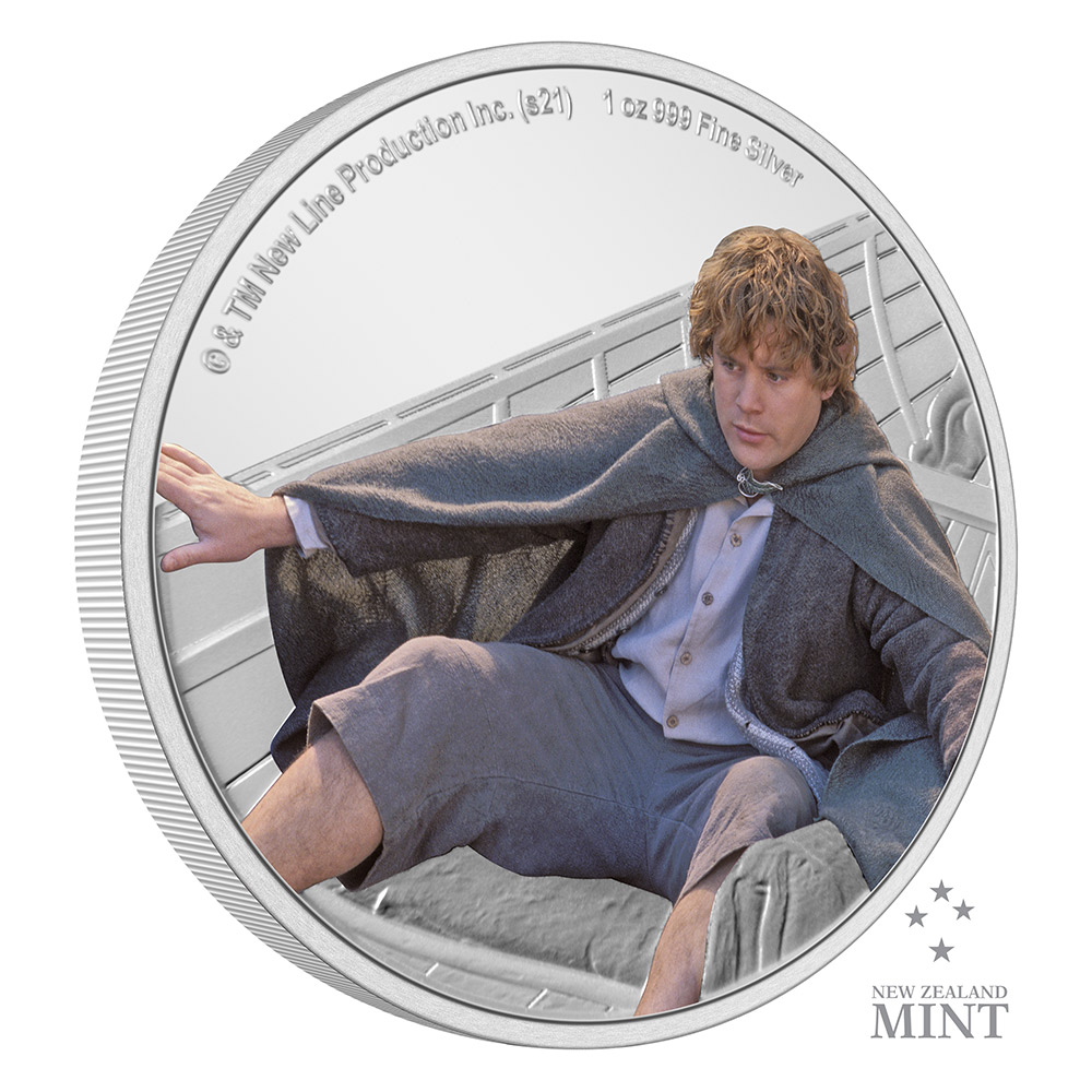 Samwise Gamgee 1oz Silver Coin