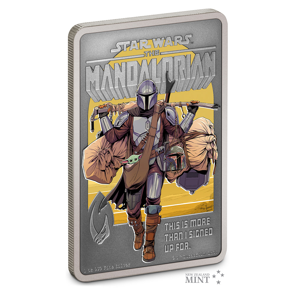The Mandalorian 1oz Silver Coin