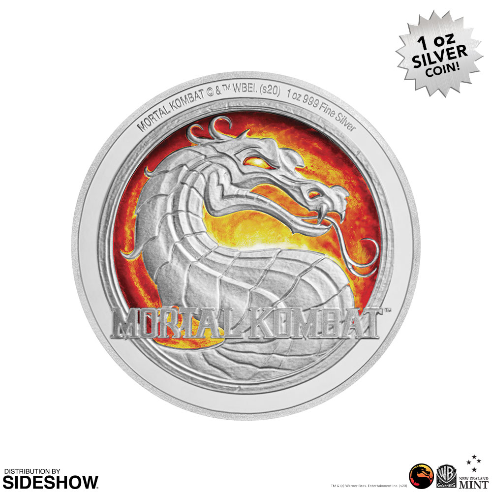 Mortal Kombat 1oz Silver Coin