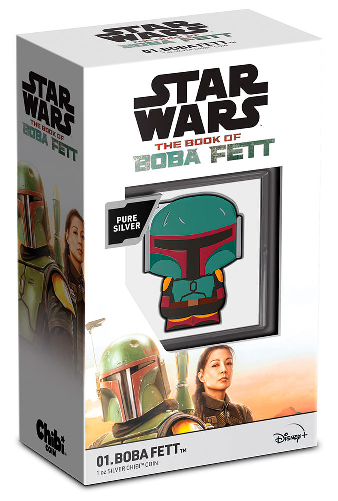 Boba Fett 1oz Silver Coin